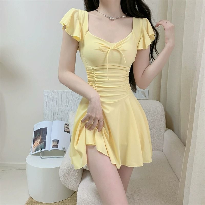 Womens Suit - Женский купальник с открытой спиной и