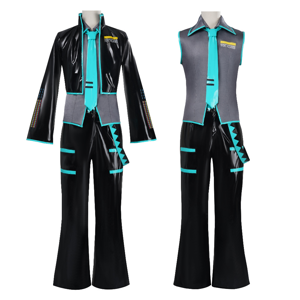Midi Dress - Косплей-костюм Мику (мужская версия) из аниме,