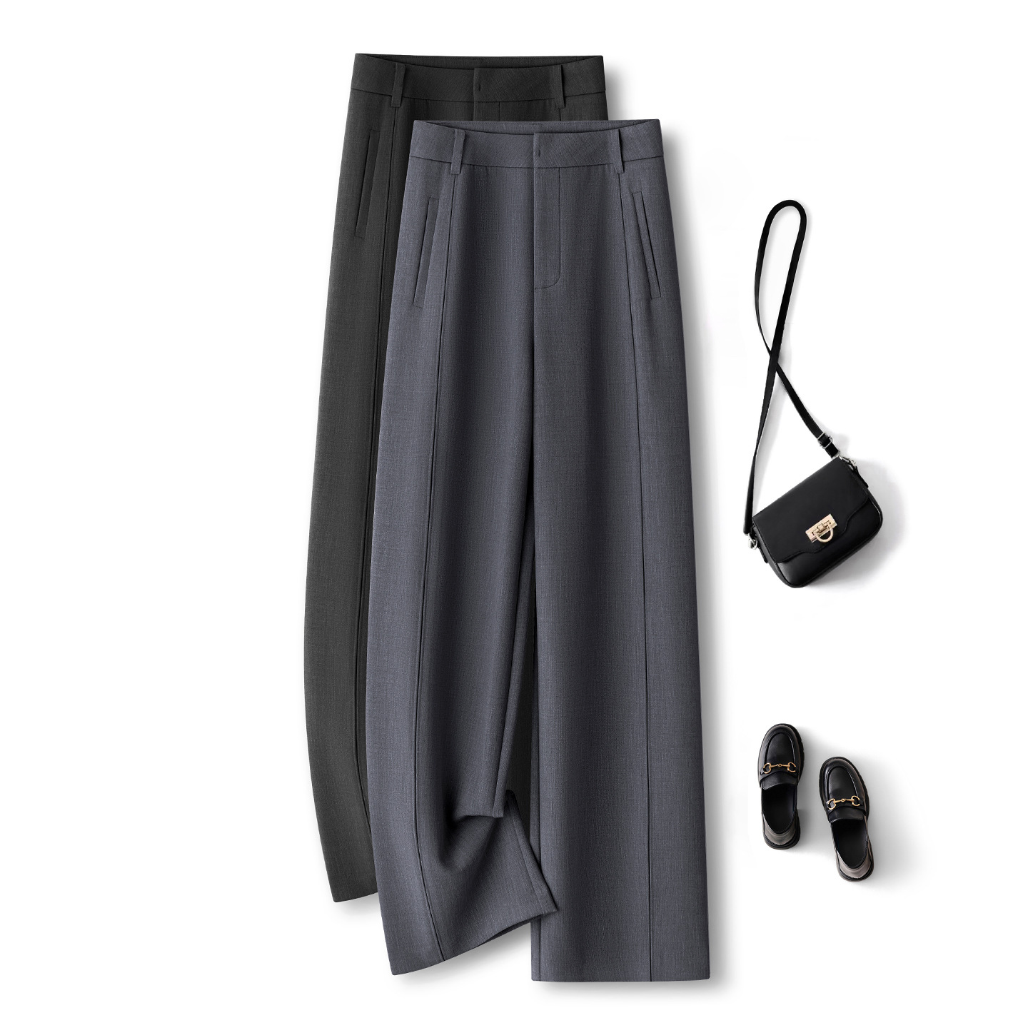 Женские брюки прямого кроя с ш – обзор и цена Tailored Trouser Wide